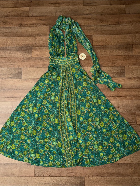 Gardenbelle Pants - Gardenbelle Shop Size XS Hippie Bohemian Floral Wide Leg Multi Jumpsuit NWT Rare
